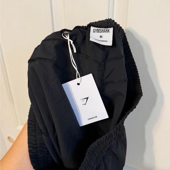 NWT Gymshark Women's Black Athletic Shorts - Picture 2 of 6
